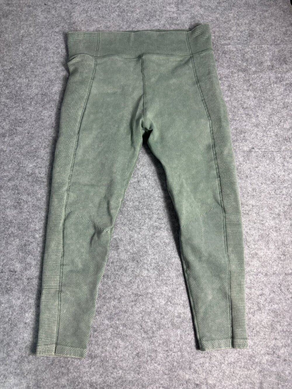 OFFLINE by Aerie Distressed Seamless Moto Leggings Sage Green XL